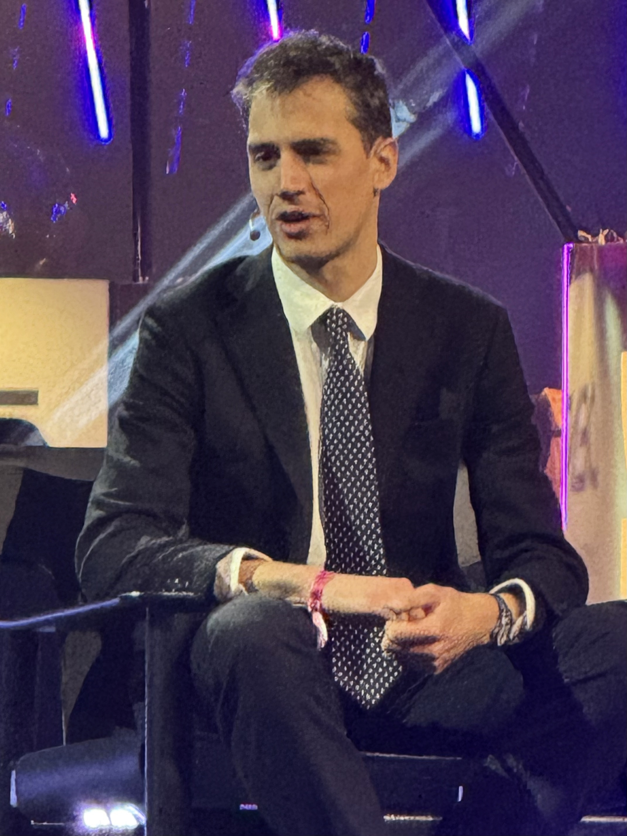 Portrait d'Arthur Mensch, cofondateur et PDG de Mistral AI, lors de Techarena 2026.